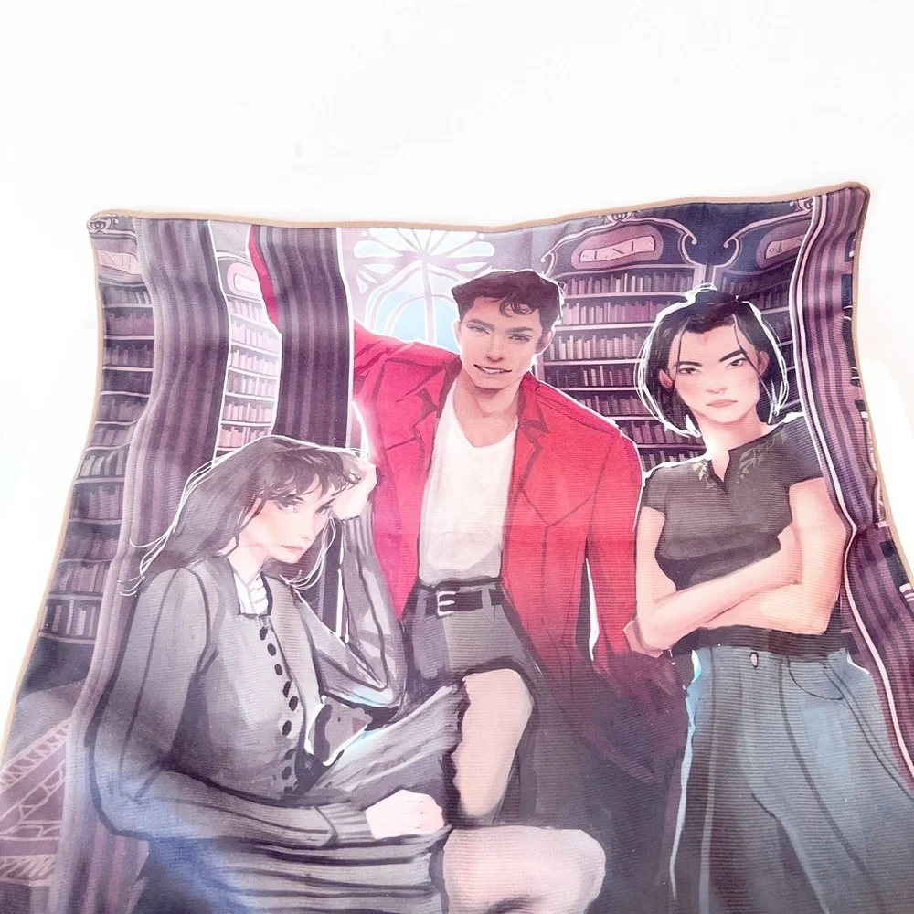 FairyLoot‎ The Atlas Six Cushion Cover Multicolor Dark Academia Olivie Blake